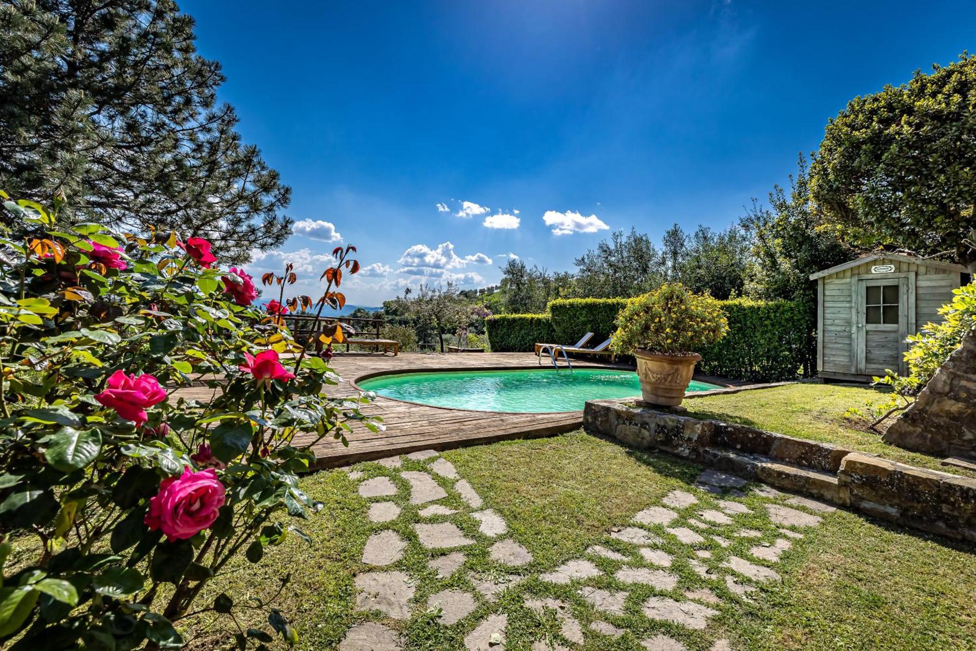 Bed Breakfast La Paggeria Trespiano Kültér fotó